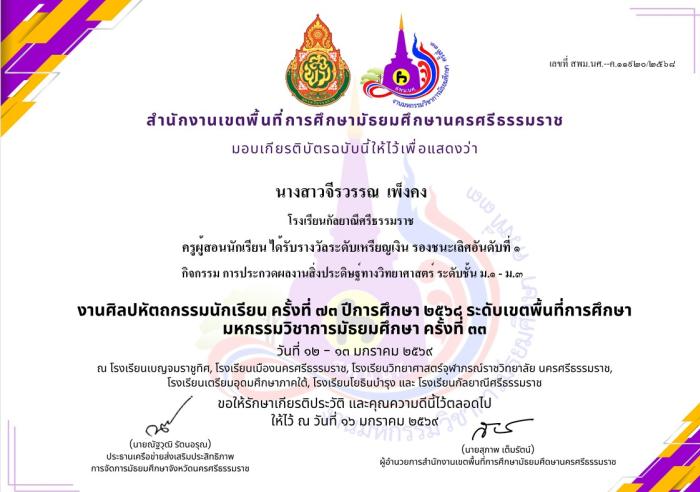 ภาพรางวัล