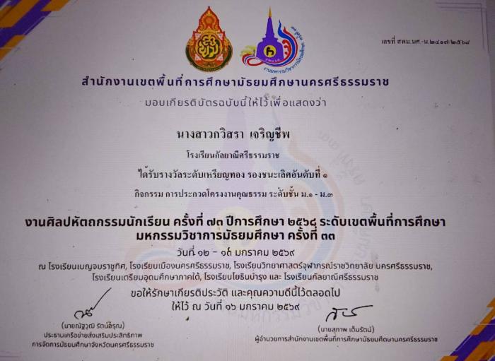 ภาพรางวัล